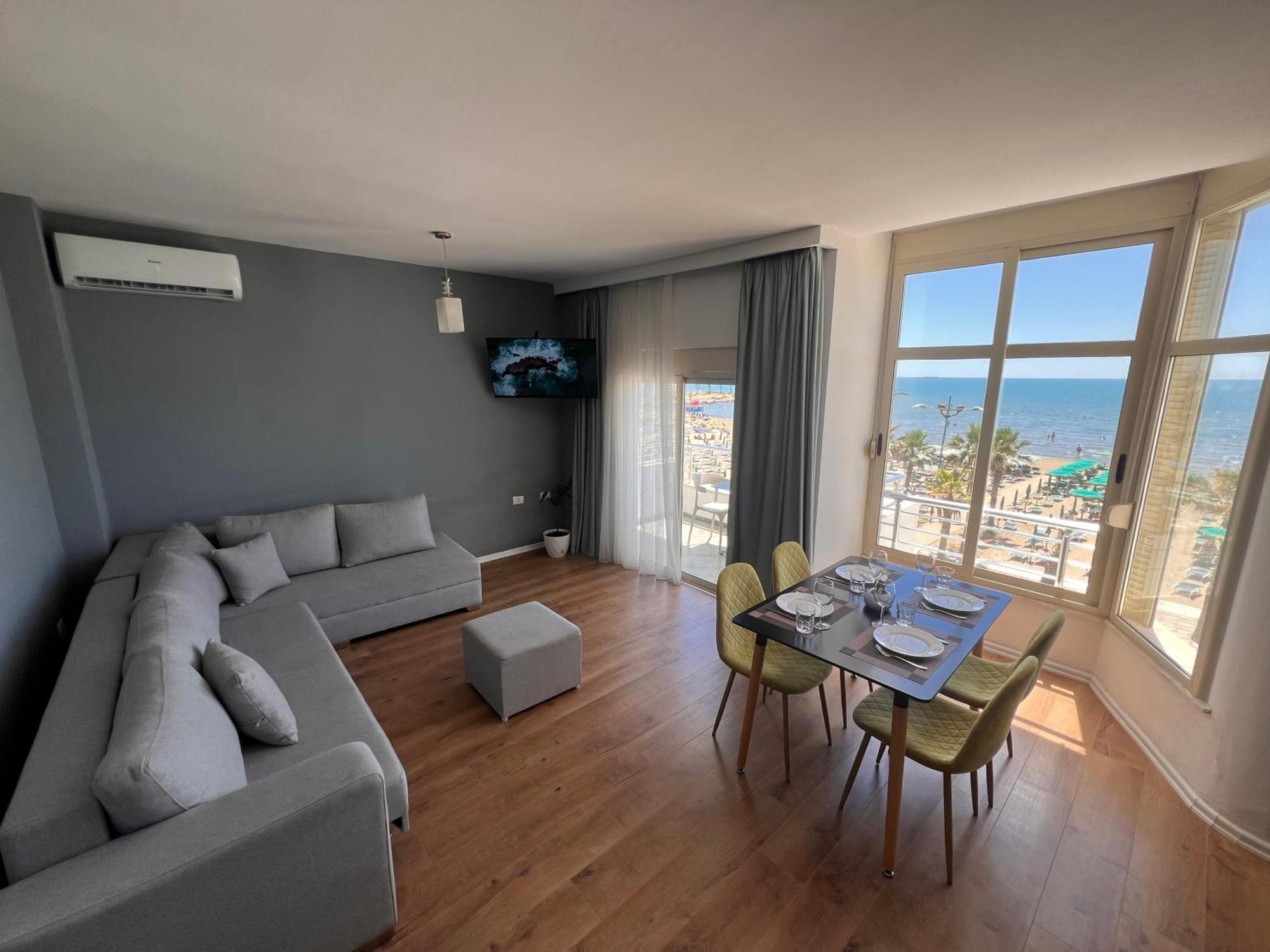 Wave Beachfront Apartments Durres Luaran gambar